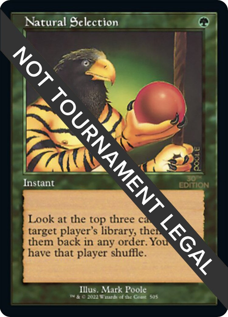Image for Natural Selection (Retro Frame) (505) [30th Anniversary Edition] - Magic: The Gathering