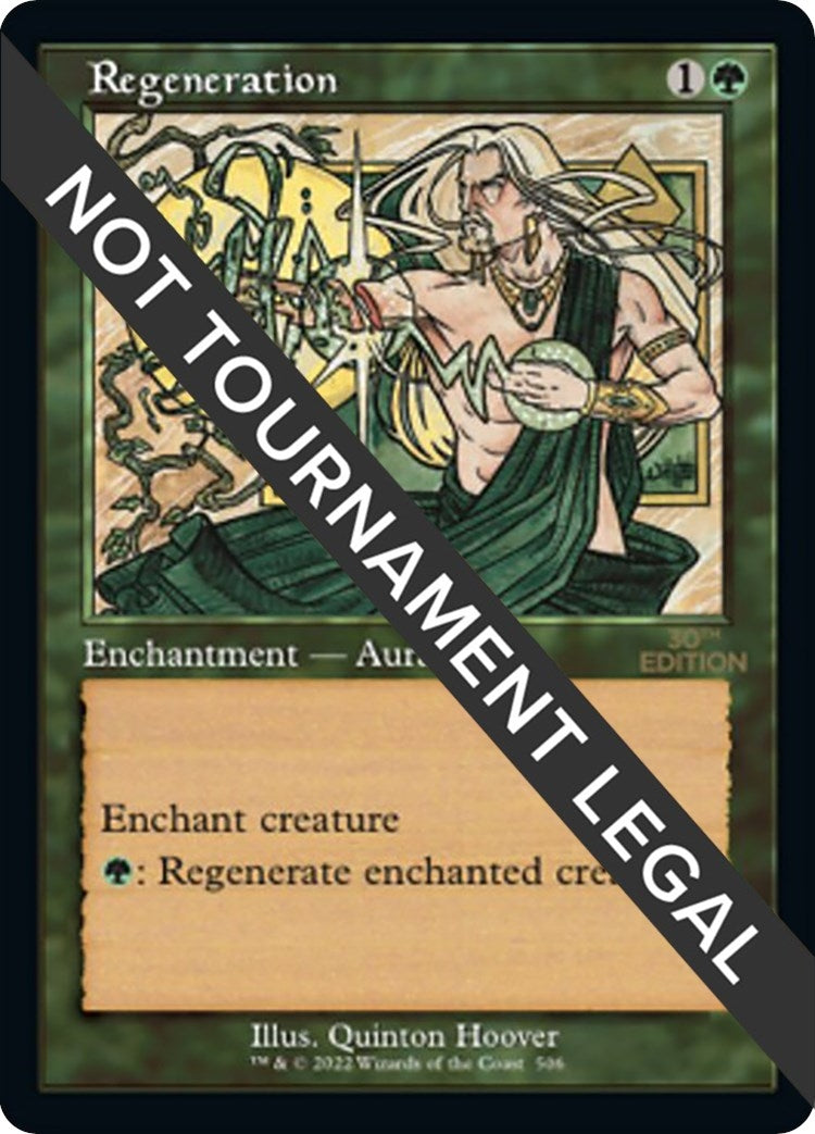 Image for Regeneration (Retro Frame) (506) [30th Anniversary Edition] - Magic: The Gathering