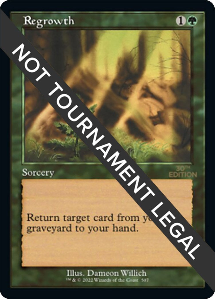 Image for Regrowth (Retro Frame) (507) [30th Anniversary Edition] - Magic: The Gathering