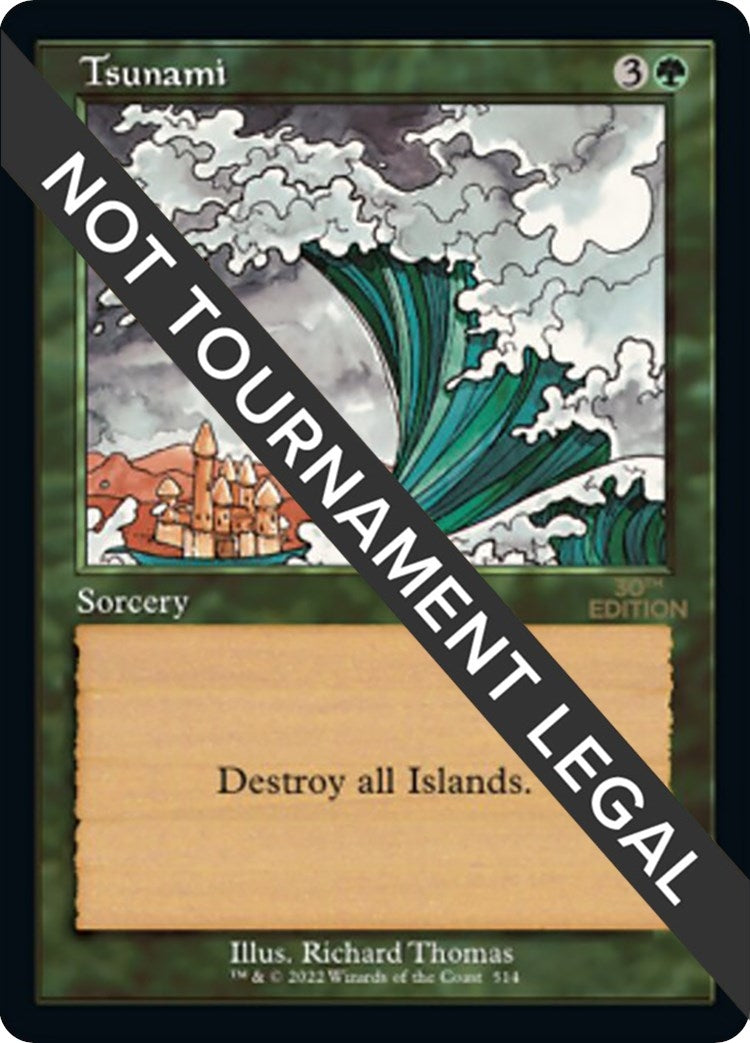 Image for Tsunami (Retro Frame) (514) [30th Anniversary Edition] - Magic: The Gathering