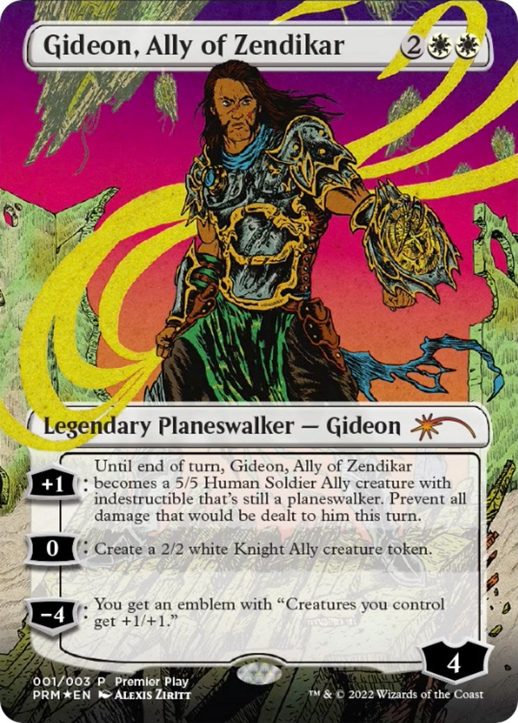 Image for Gideon, Ally of Zendikar (1) [Pro Tour Promos] - Magic: The Gathering