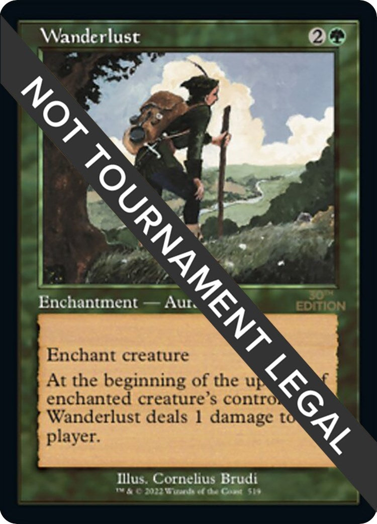 Image for Wanderlust (Retro Frame) (519) [30th Anniversary Edition] - Magic: The Gathering