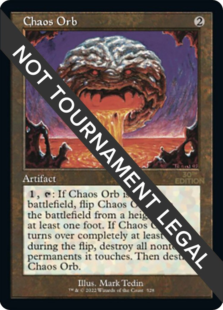 Image for Chaos Orb (Retro Frame) (528) [30th Anniversary Edition] - Magic: The Gathering