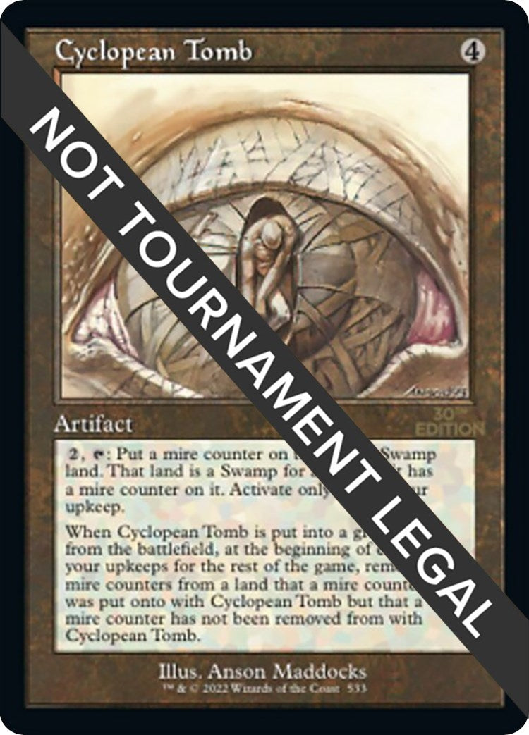 Image for Cyclopean Tomb (Retro Frame) (533) [30th Anniversary Edition] - Magic: The Gathering