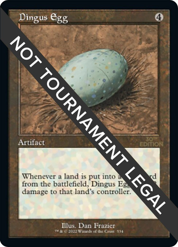 Image for Dingus Egg (Retro Frame) (534) [30th Anniversary Edition] - Magic: The Gathering