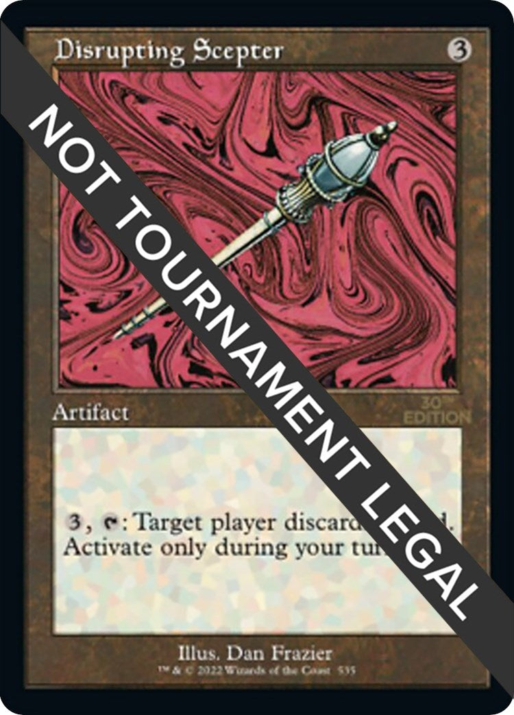 Image for Disrupting Scepter (Retro Frame) (535) [30th Anniversary Edition] - Magic: The Gathering