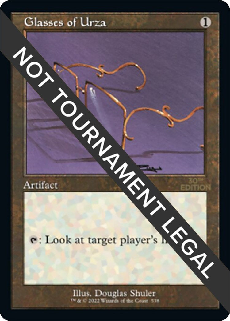 Image for Glasses of Urza (Retro Frame) (538) [30th Anniversary Edition] - Magic: The Gathering