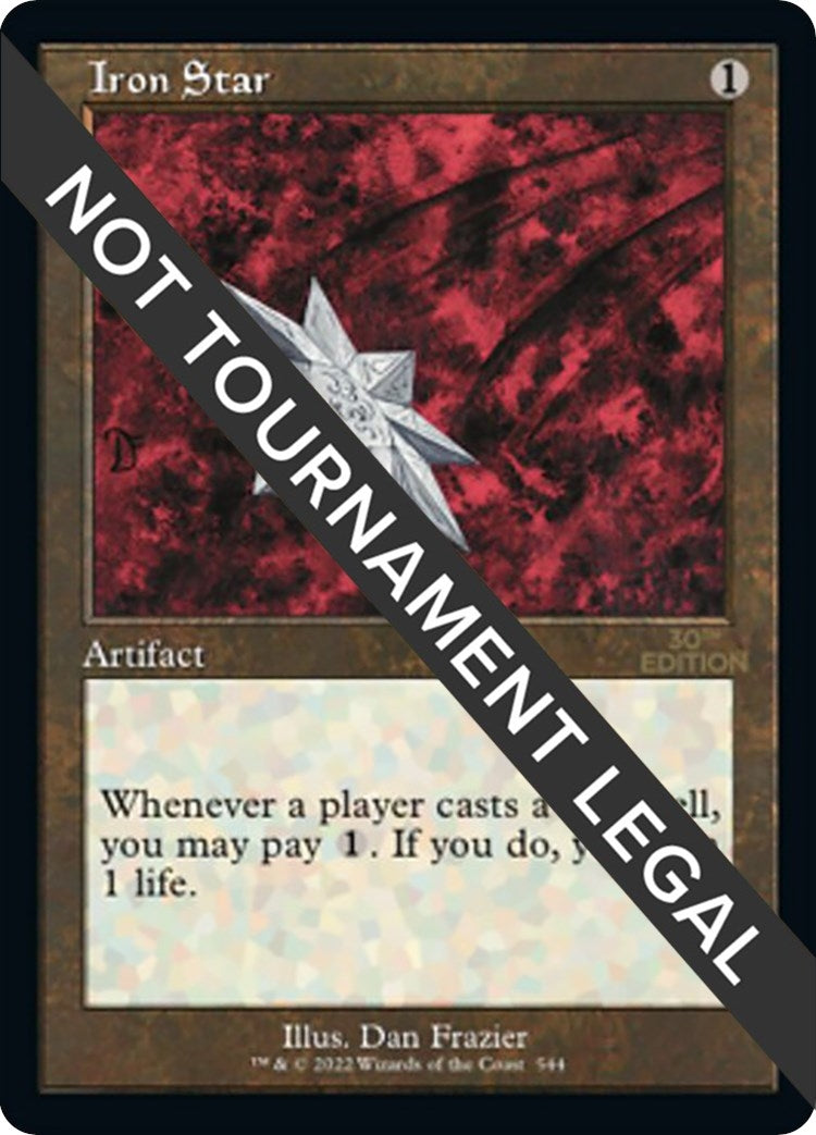 Image for Iron Star (Retro Frame) (544) [30th Anniversary Edition] - Magic: The Gathering