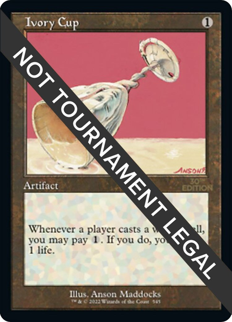 Image for Ivory Cup (Retro Frame) (545) [30th Anniversary Edition] - Magic: The Gathering
