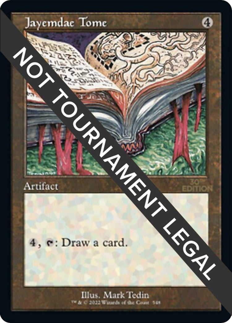 Image for Jayemdae Tome (Retro Frame) (548) [30th Anniversary Edition] - Magic: The Gathering