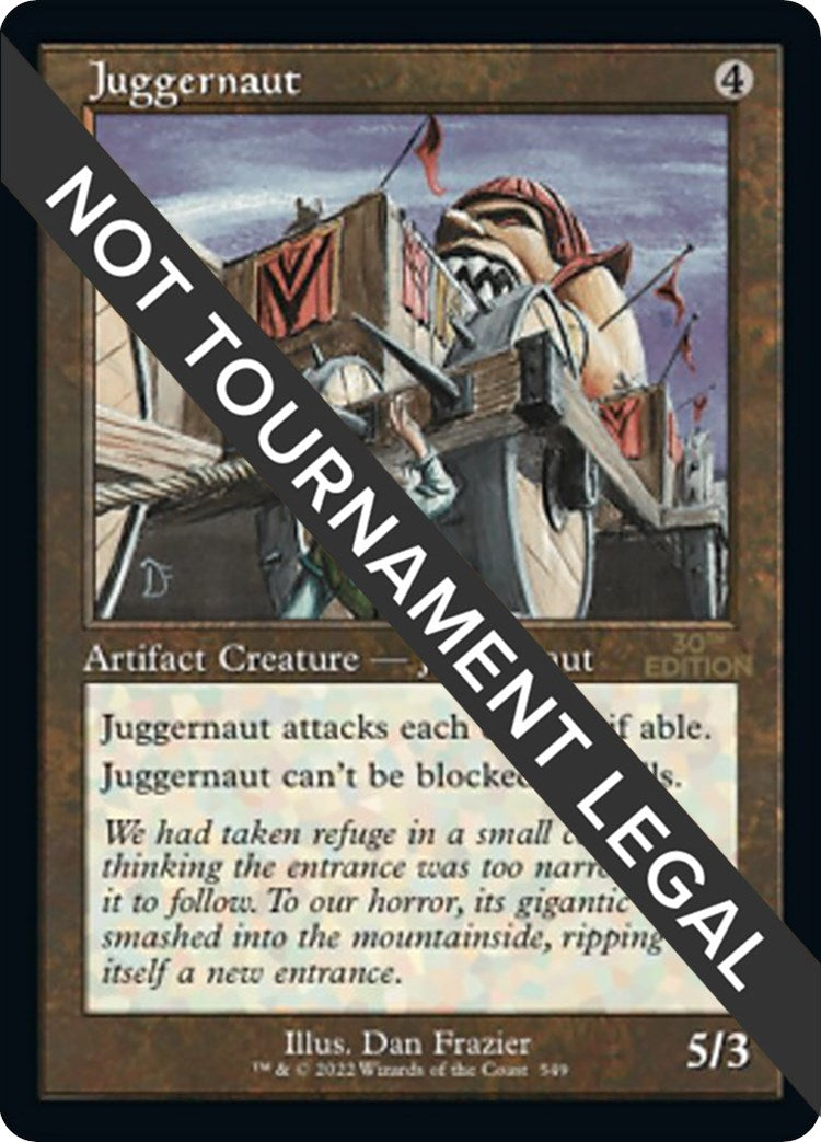Image for Juggernaut (Retro Frame) (549) [30th Anniversary Edition] - Magic: The Gathering