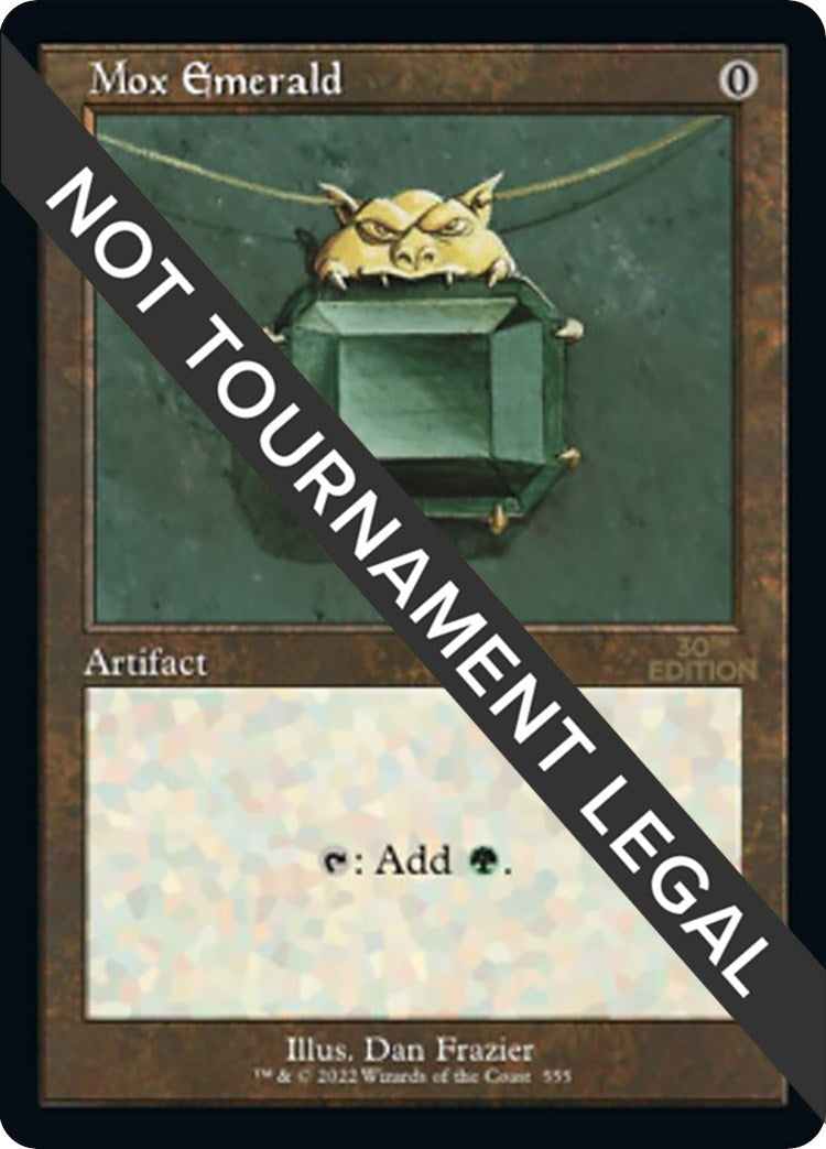 Image for Mox Emerald (Retro Frame) (555) [30th Anniversary Edition] - Magic: The Gathering