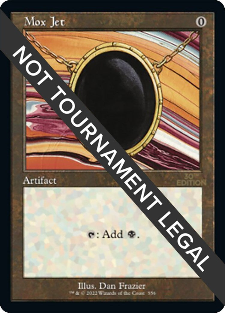 Image for Mox Jet (Retro Frame) (556) [30th Anniversary Edition] - Magic: The Gathering