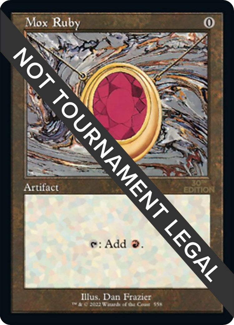 Image for Mox Ruby (Retro Frame) (558) [30th Anniversary Edition] - Magic: The Gathering
