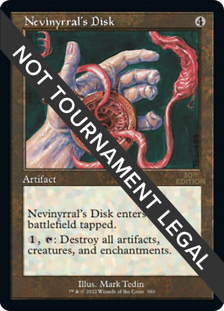 Image for Nevinyrral's Disk (Retro Frame) (560) [30th Anniversary Edition] - Magic: The Gathering