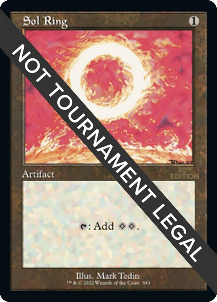 Image for Sol Ring (563) (Retro Frame) (563) [30th Anniversary Edition] - Magic: The Gathering