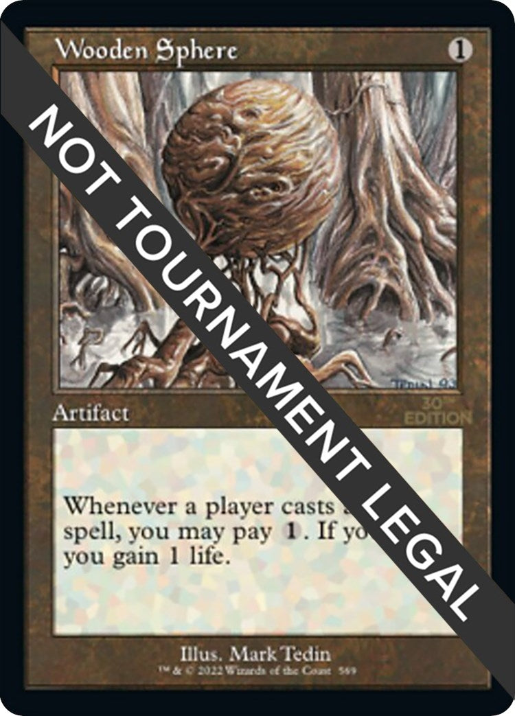 Image for Wooden Sphere (Retro Frame) (569) [30th Anniversary Edition] - Magic: The Gathering