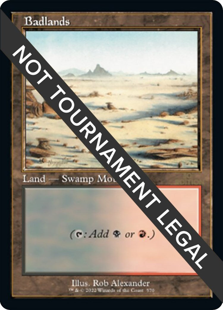 Image for Badlands (Retro Frame) (570) [30th Anniversary Edition] - Magic: The Gathering
