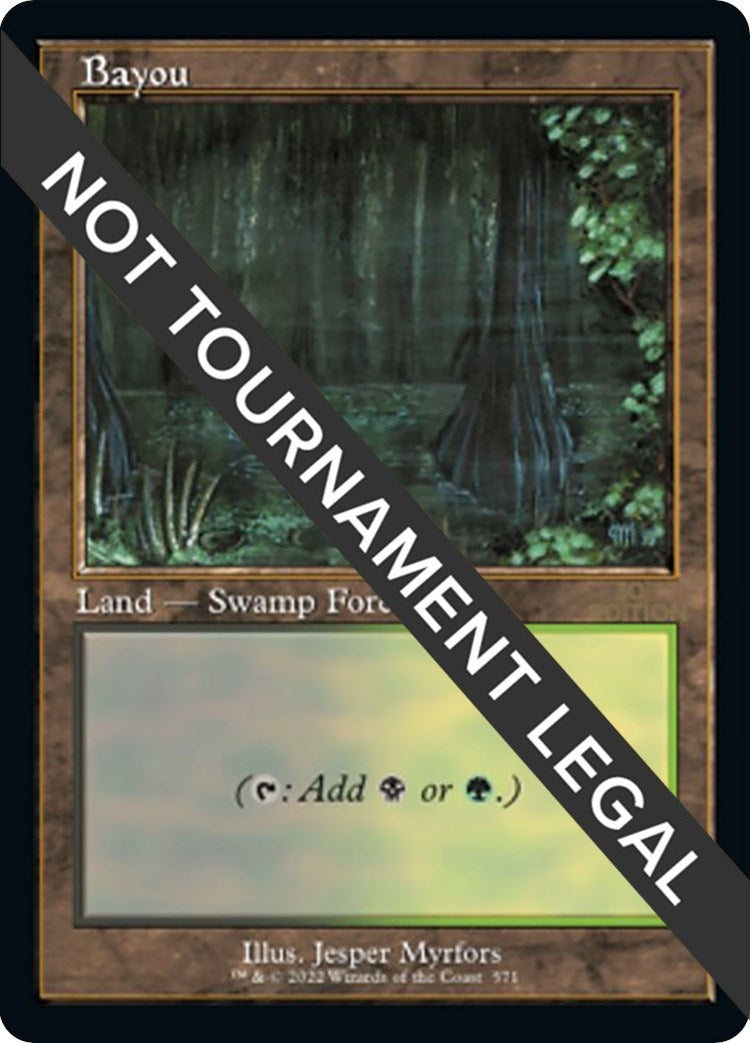 Image for Bayou (Retro Frame) (571) [30th Anniversary Edition] - Magic: The Gathering
