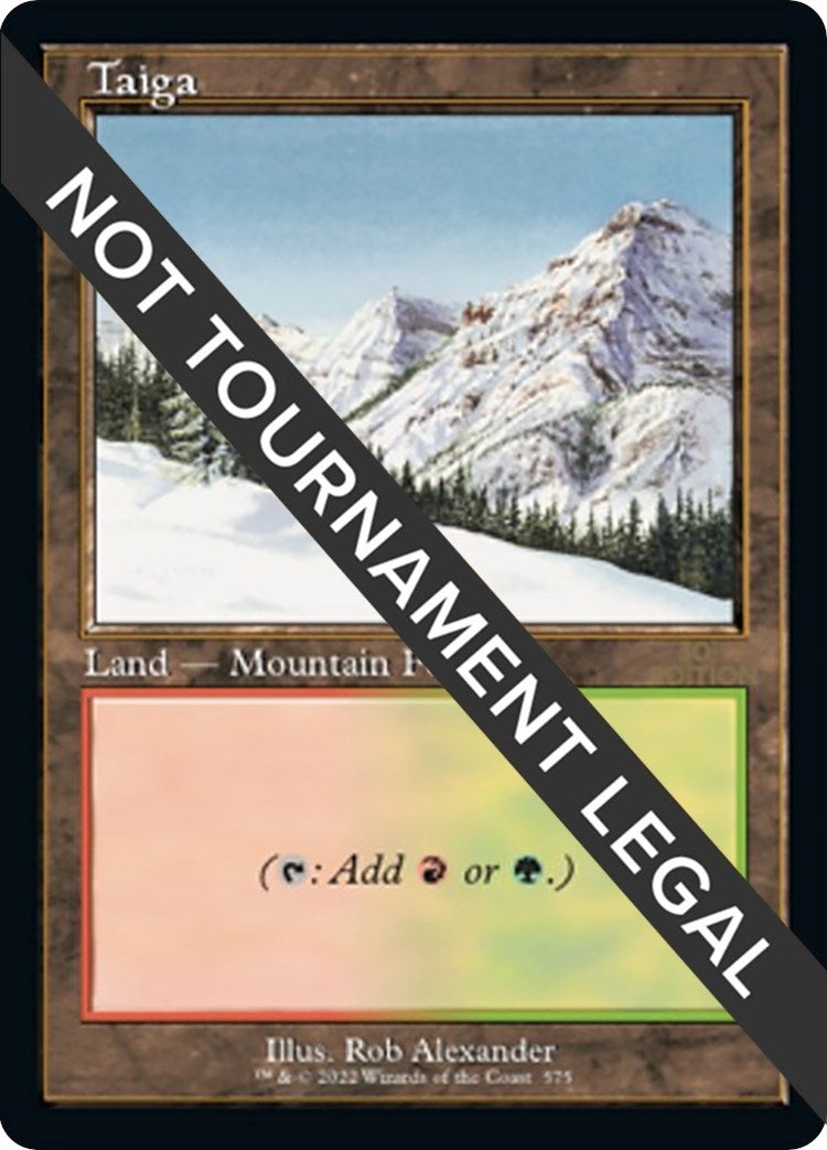 Image for Taiga (Retro Frame) (575) [30th Anniversary Edition] - Magic: The Gathering