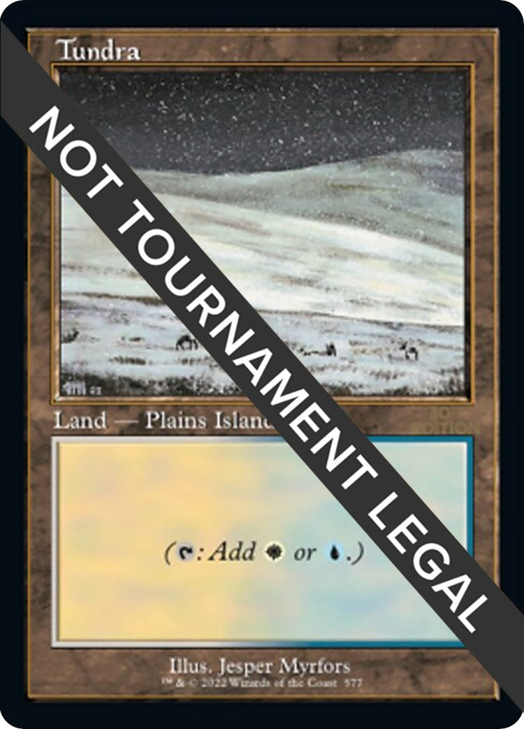 Image for Tundra (Retro Frame) (577) [30th Anniversary Edition] - Magic: The Gathering