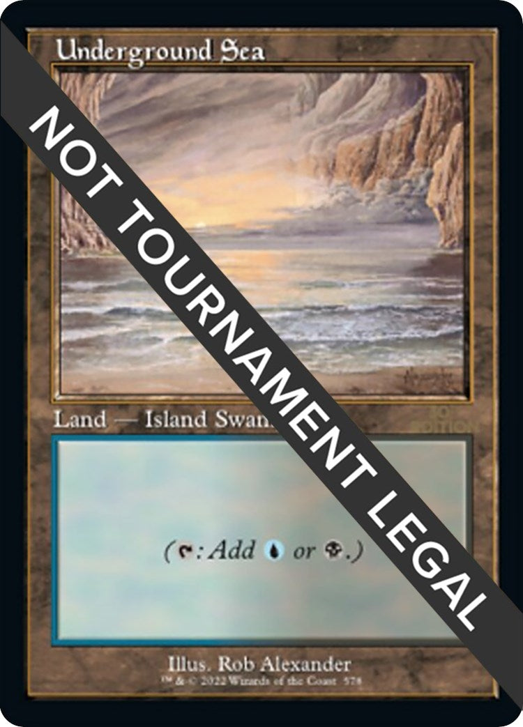 Image for Underground Sea (Retro Frame) (578) [30th Anniversary Edition] - Magic: The Gathering