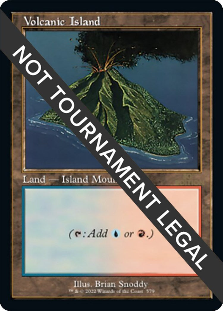 Image for Volcanic Island (Retro Frame) (579) [30th Anniversary Edition] - Magic: The Gathering