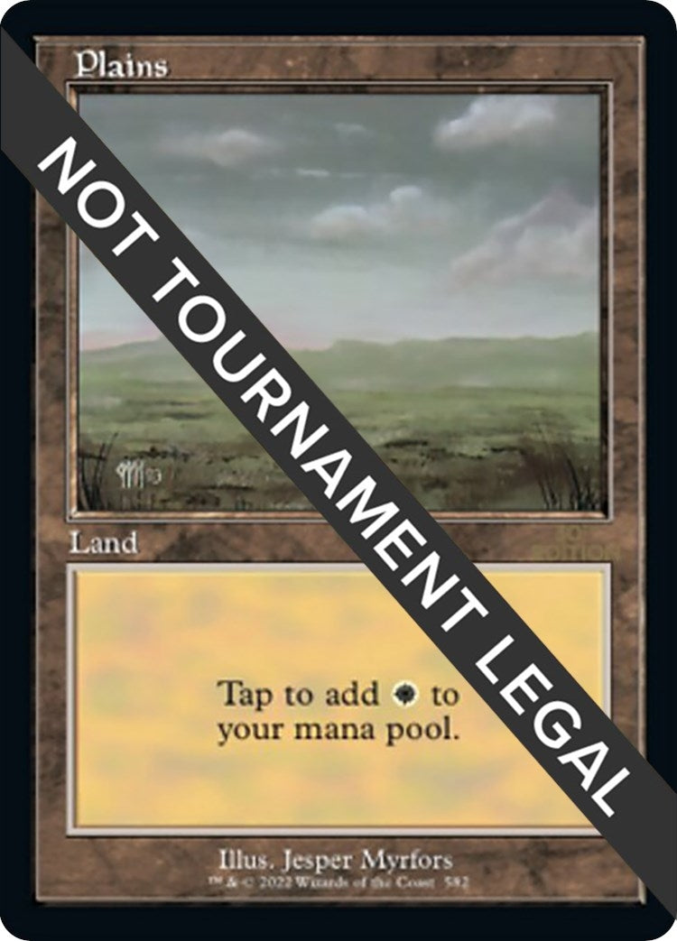 Image for Plains (582) (Retro Frame) (582) [30th Anniversary Edition] - Magic: The Gathering