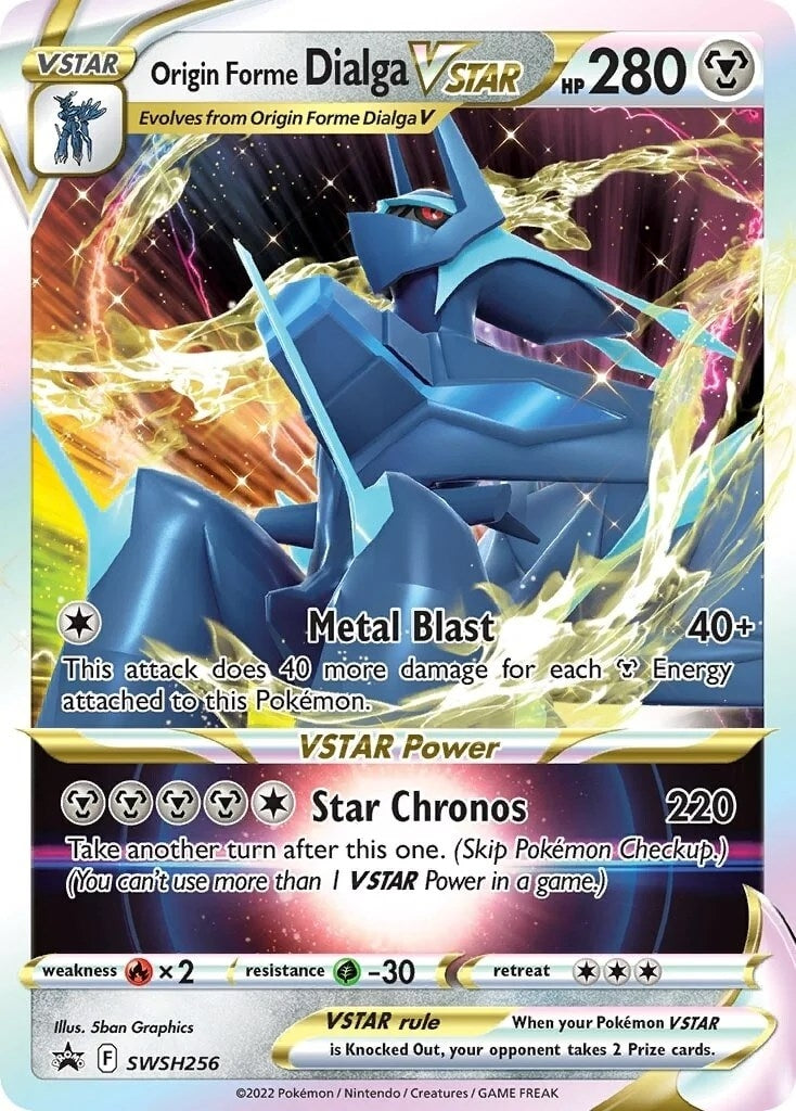 Image for Origin Forme Dialga VSTAR (SWSH256) [SWSH: Sword & Shield Promo Cards] - Pokemon
