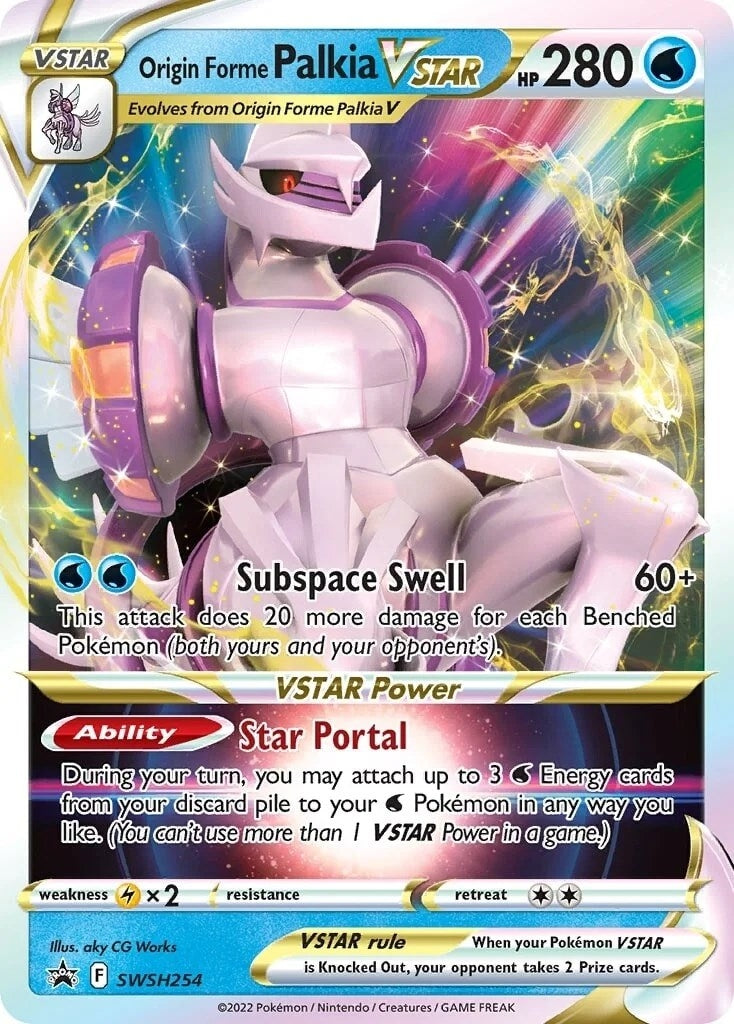 Image for Origin Forme Palkia VSTAR (SWSH254) [SWSH: Sword & Shield Promo Cards] - Pokemon