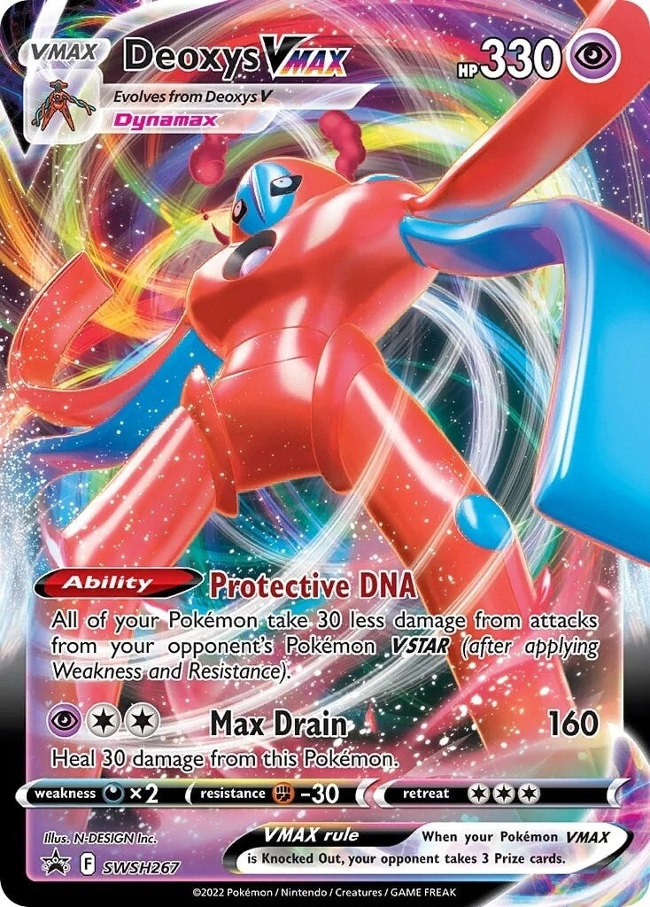 Image for Deoxys VMAX - SWSH267 (SWSH267) [SWSH: Sword & Shield Promo Cards] - Pokemon