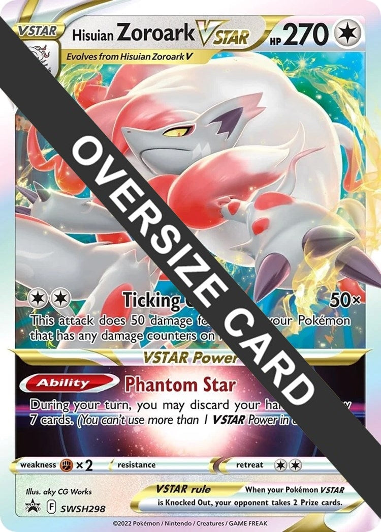 Image for Hisuian Zoroark VSTAR - SWSH298 (SWSH298) [Jumbo Cards] - Pokemon
