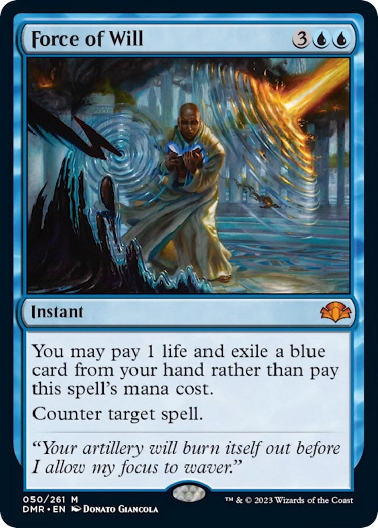 Image for Force of Will (50) [Dominaria Remastered] - Magic: The Gathering