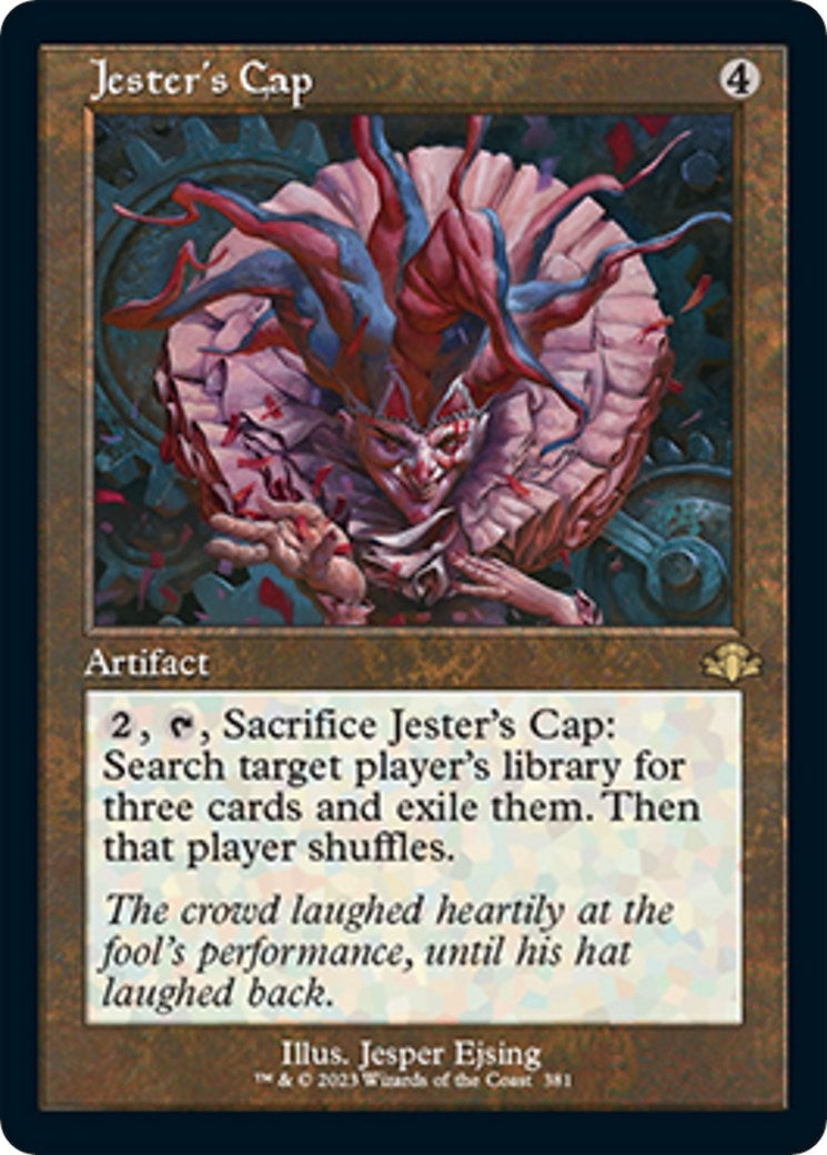 Image for Jester's Cap (Retro Frame) (381) [Dominaria Remastered] - Magic: The Gathering