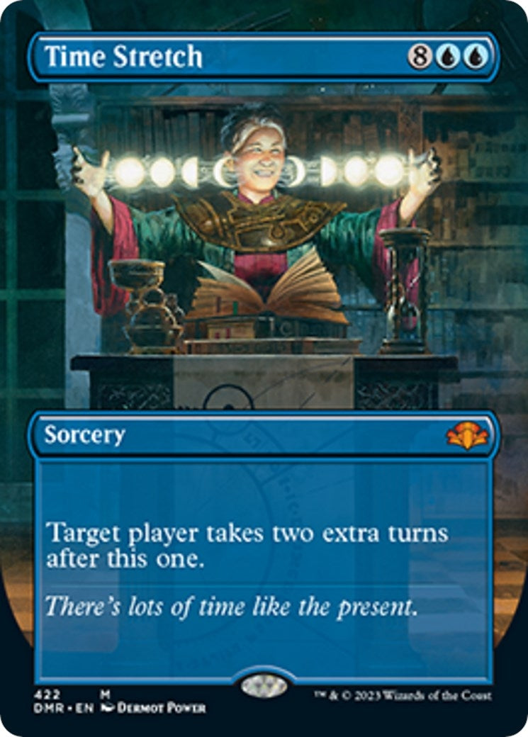 Image for Time Stretch (Borderless) (422) [Dominaria Remastered] - Magic: The Gathering