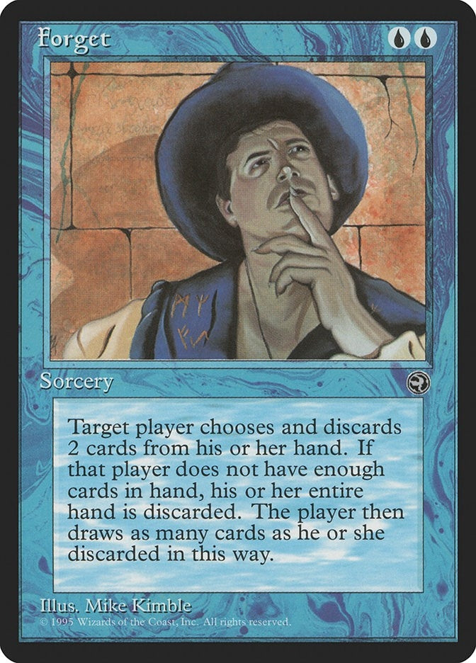 Image for Forget [Homelands] - Magic: The Gathering