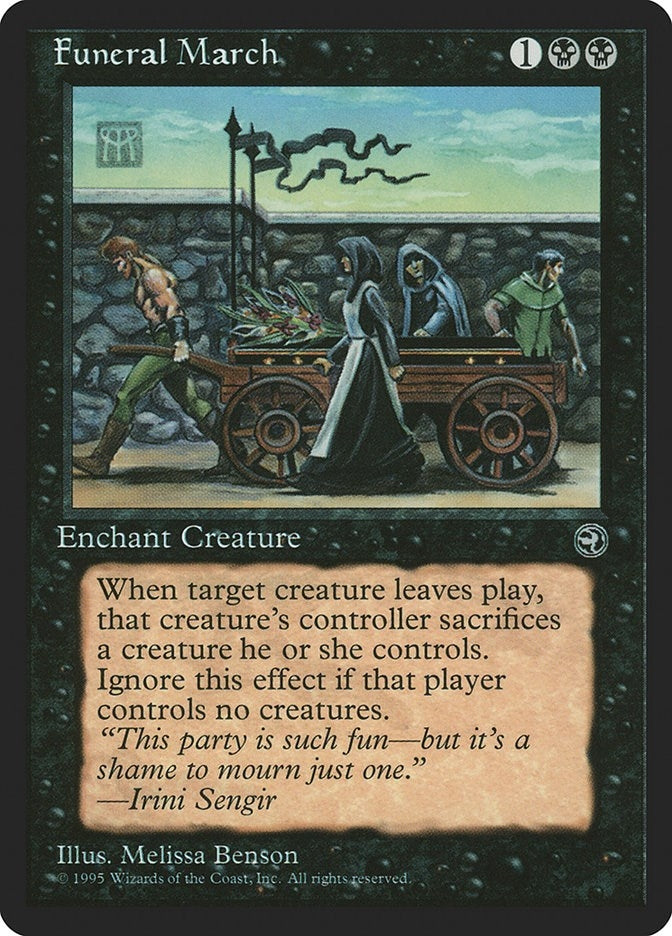 Image for Funeral March [Homelands] - Magic: The Gathering