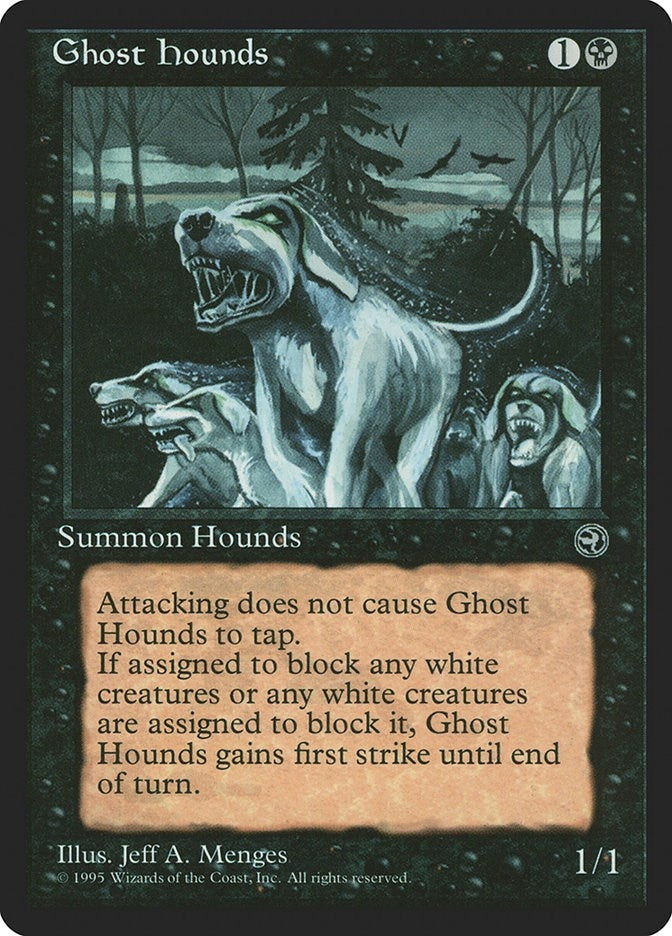 Image for Ghost Hounds [Homelands] - Magic: The Gathering