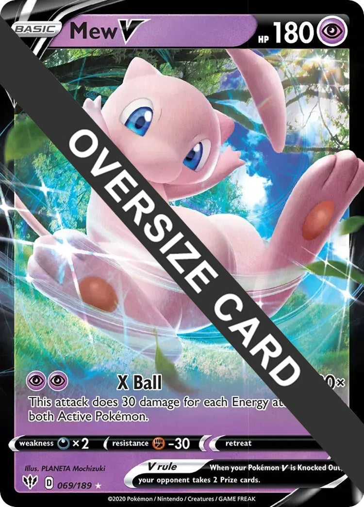 Mew V (069/189) [Jumbo Cards]