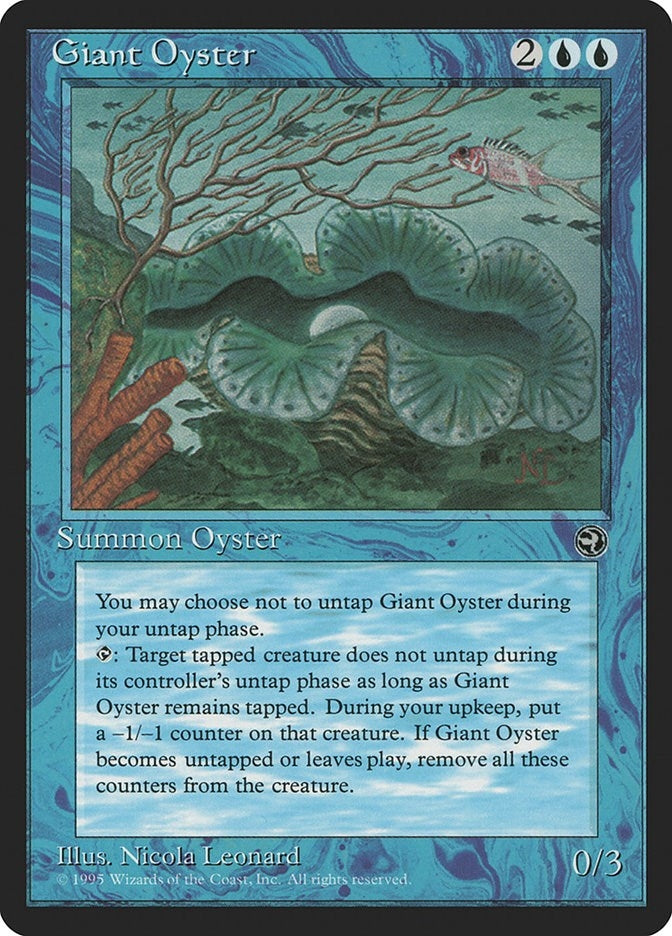 Image for Giant Oyster [Homelands] - Magic: The Gathering