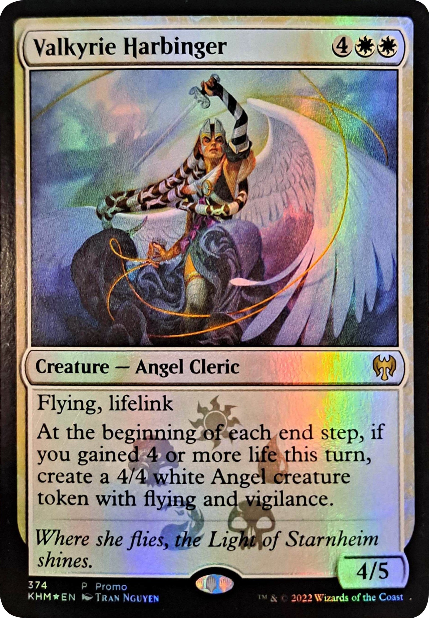 Image for Valkyrie Harbinger (374) [Media Promos] - Magic: The Gathering
