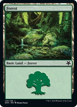 Image for Forest (135) (135) [Magic Game Night: Free-For-All] - Magic: The Gathering