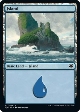 Image for Island (127) (127) [Magic Game Night: Free-For-All] - Magic: The Gathering