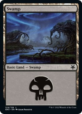 Image for Swamp (129) (129) [Magic Game Night: Free-For-All] - Magic: The Gathering