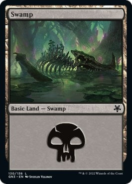 Image for Swamp (130) (130) [Magic Game Night: Free-For-All] - Magic: The Gathering