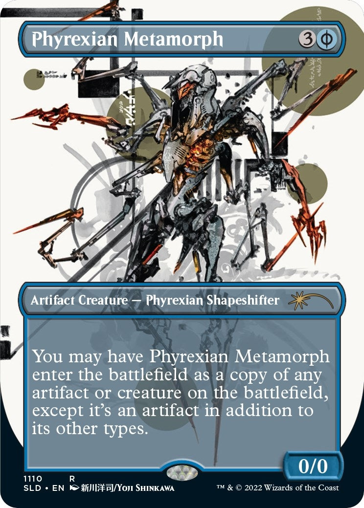 Image for Phyrexian Metamorph (Borderless) (1110) [Secret Lair Drop Series] - Magic: The Gathering