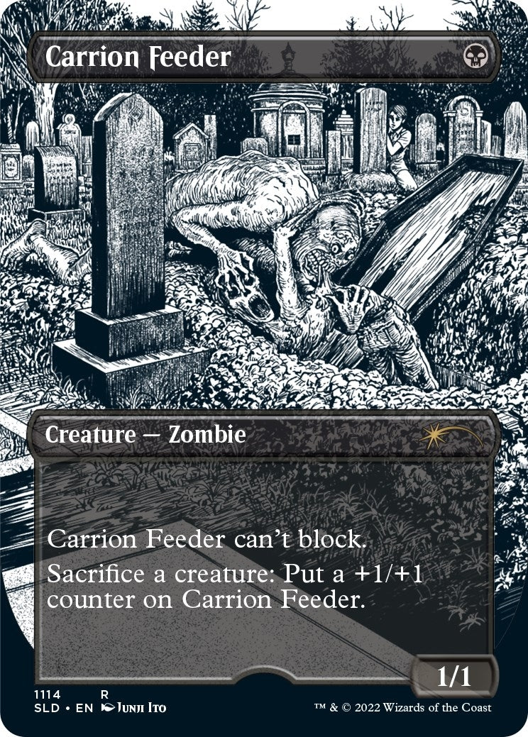 Image for Carrion Feeder (Borderless) (1114) [Secret Lair Drop Series] - Magic: The Gathering