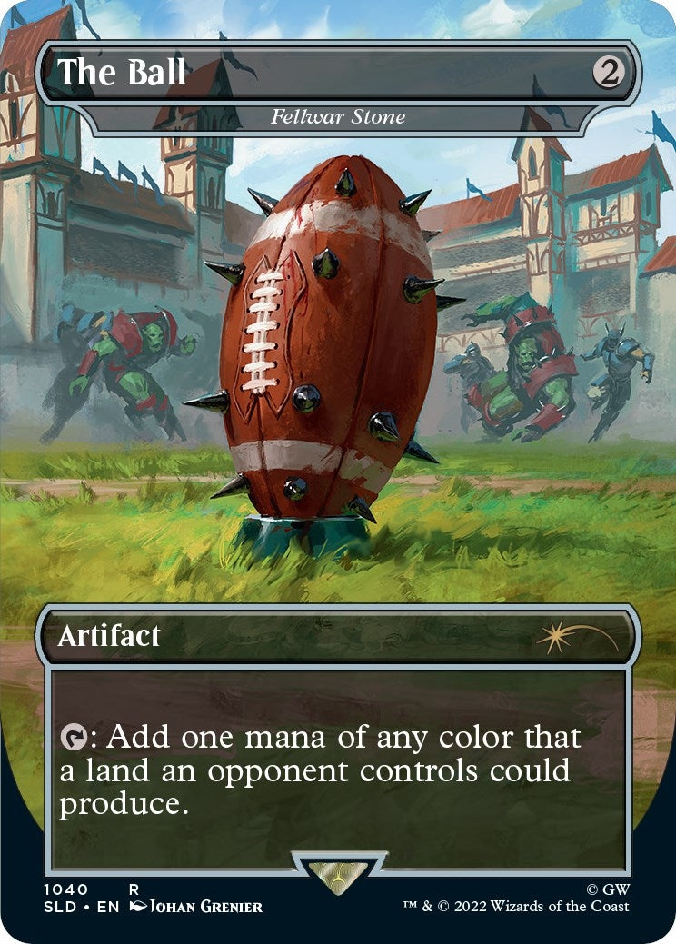 Image for The Ball - Fellwar Stone (Borderless) (1040) [Secret Lair Drop Series] - Magic: The Gathering