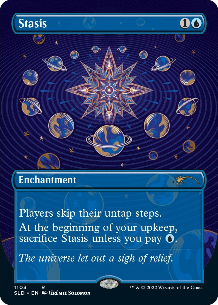 Image for Stasis (Borderless) (1103) [Secret Lair Drop Series] - Magic: The Gathering