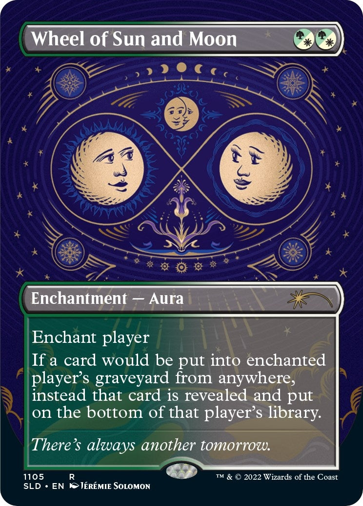 Image for Wheel of Sun and Moon (Borderless) (1105) [Secret Lair Drop Series] - Magic: The Gathering